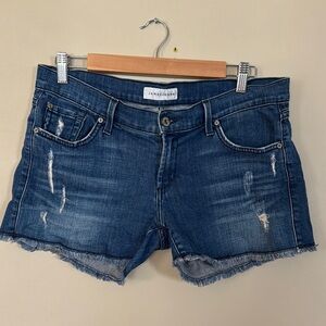 James Jeans Distressed Denim Shorts